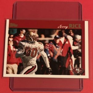 Jerry Rice #300 1997 Topps Football Trading Card